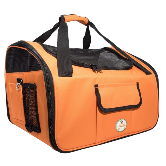 Transportadora plegable para asiento de auto para mascotas Pet Life 'Ultra-Lock'
