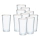 thumbnail image 4 of 80 Set Vasos Desechables Vaso Plastico Vasos Acrilicos 300ml Transparente, 4 of 10