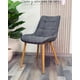thumbnail image 2 of Silla Merichair Simil Madera Grafito, 2 of 3