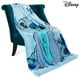 thumbnail image 3 of Manta polar Disney Stitch, 150 cm x 130 cm, azul claro, 3 of 3