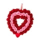 thumbnail image 4 of Corona De Corazones Para San Valentín, Para Interiores Y Exteriores, Para Festivales, Flores Rosas Artificiales, Estilo C, 4 of 5