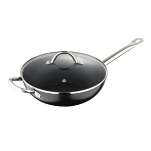 Bergner - Wok 28X8 Cm Aluminio Prensado Pro Chef