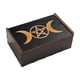 thumbnail image 3 of Card De Tarjetas Tarots Caja De Madera De Madera De Decoración De Casas Portátiles Y Resistente De Tarots D, 3 of 5