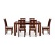 thumbnail image 2 of Comedor Ñuble Vidrio Con 6 Sillas Caramelo - Beige, 2 of 14
