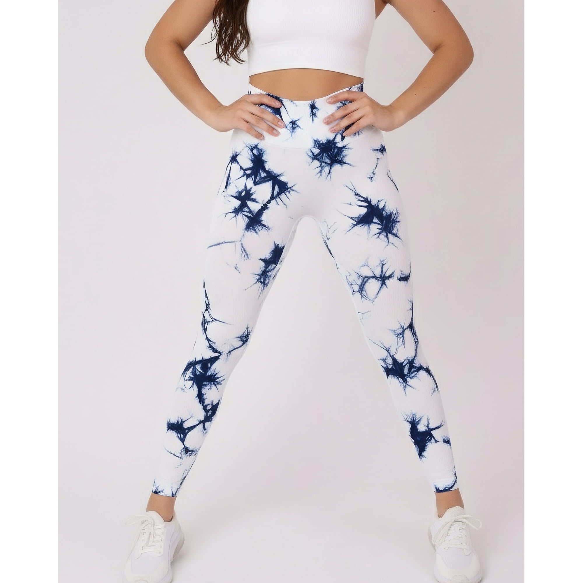 Flix Spa - Calza Deportiva Mujer Levanta Cola Tie Dye Claro