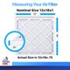 thumbnail image 2 of Filtro de aire Filter King MERV 8 30 x 46 x 2 cm, paquete de 4, 2 of 6