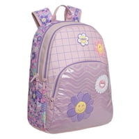 Mochila Infantil Niña Balloon Emoticones Rosado Head