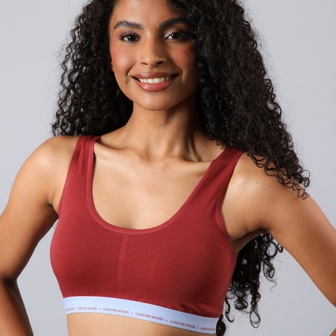 Peto Algodon Logo Flores Mujer 25500-234