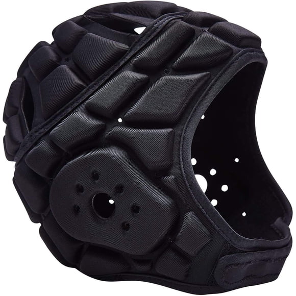 Casco COOLOMG Soft Shell con bandera de fútbol, rugby, fútbol, portero