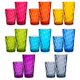 thumbnail image 1 of Juego de 16 vasos de plástico Optix de US Acrylic, libres de BPA, 1 of 8