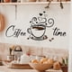 thumbnail image 4 of Pegatinas de pared con frases alegres, pegatinas de pared con citas inspiradoras, pegatinas de pared negras, decoración de pared para dormitorio y sala de estar., 4 of 6