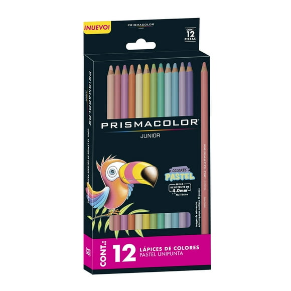 Lápices de Colores Prismacolor Junior Set 12 Pasteles