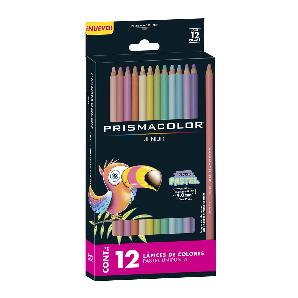 Lápices De Colores Prismacolor Junior Set 12 Pasteles