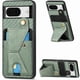 thumbnail image 1 of Funda Resistente para Google Pixel 8 con Tarjetero y Soporte, Diseño Magnético Verde, 1 of 5