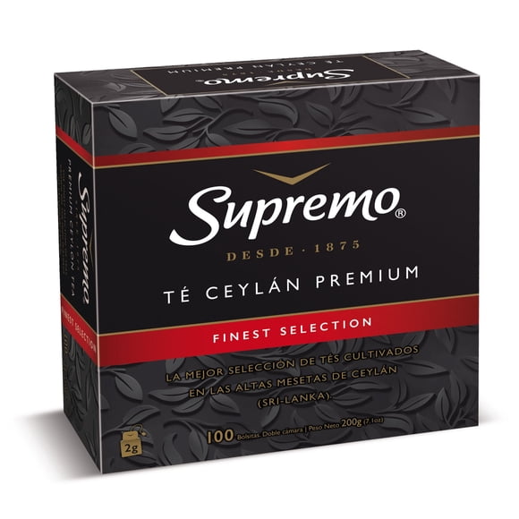 Té Ceylán Premium Caja, 100 Un