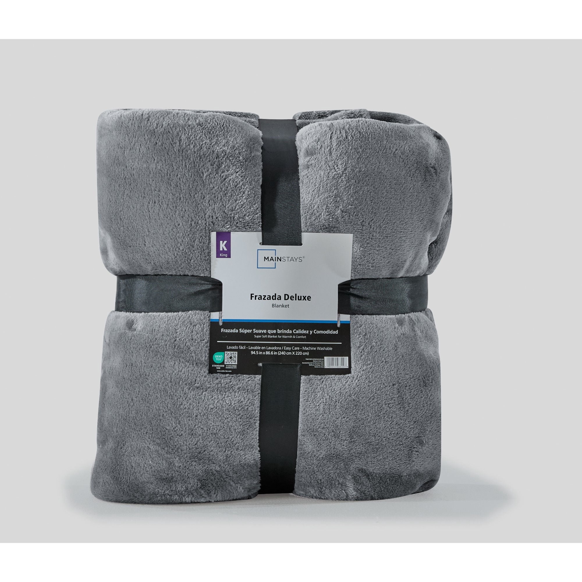 Mainstays - Frazada King Poliester