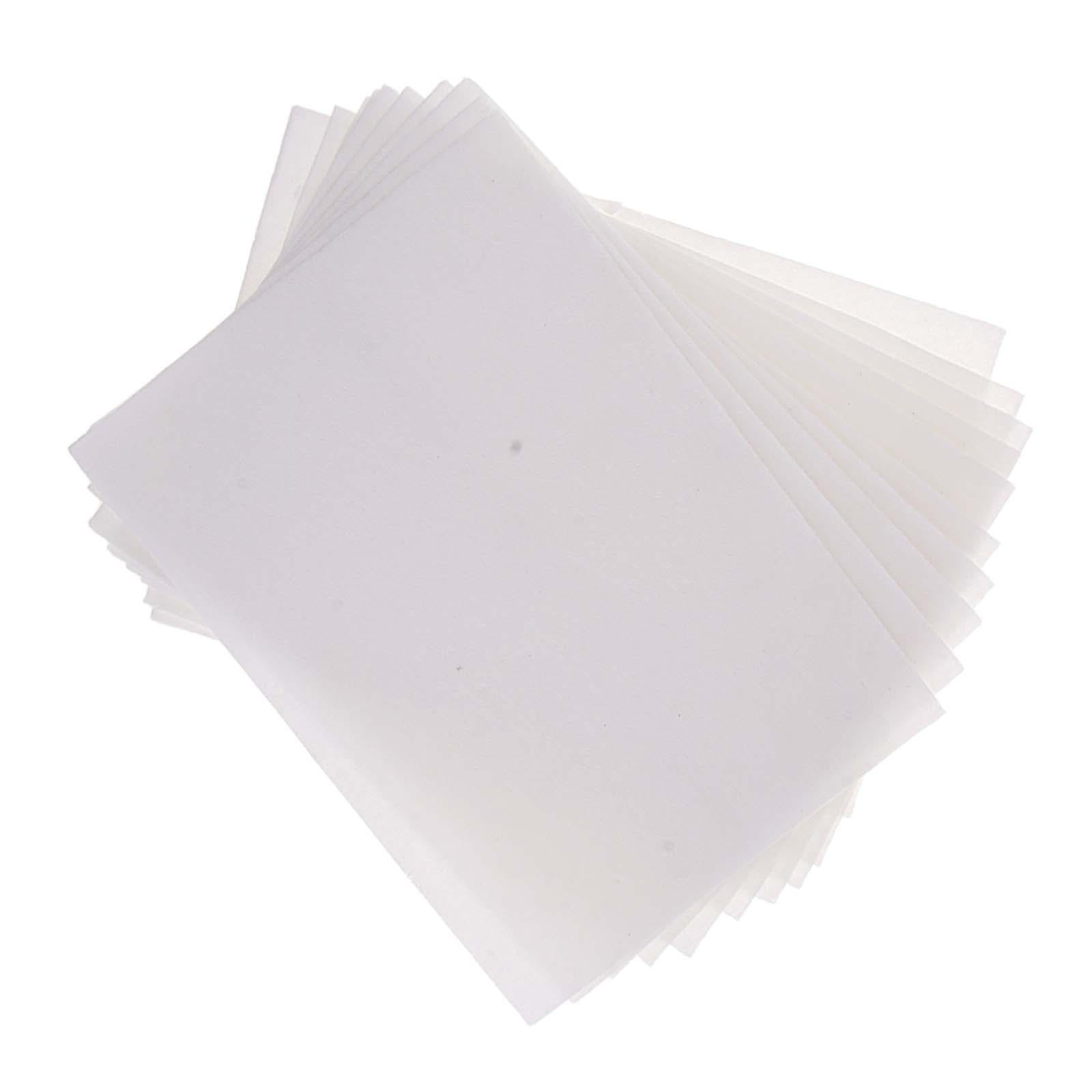 Magideal - 10 Piezas De Papel De Fusión De Vidrio Papel De Fibra De Cerámica Resistente Multifunción. Artesanía De Fabricación De Joyas Resistentes De Bricolaje