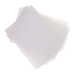 Magideal - 10 Piezas De Papel De Fusión De Vidrio Papel De Fibra De Cerámica Resistente Multifunción. Artesanía De Fabricación De Joyas Resistentes De Bricolaje