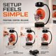 thumbnail image 3 of Casco levitante HOVER HH HELMETS Cleveland Browns NFL, 3 of 7