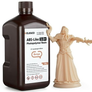 Impresora 3D De Resina Elegoo Abs Like 3.0+ Beige 2 Kg