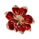 thumbnail image 2 of Decoración Navideña Con Magnolia, Ramo De Flores Artificiales Para Fiestas, Color Rojo Oscuro, 2 of 5