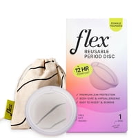Disco Menstrual Reutilizable Disco Reutilizable Flex Con 2 Discos Desechables