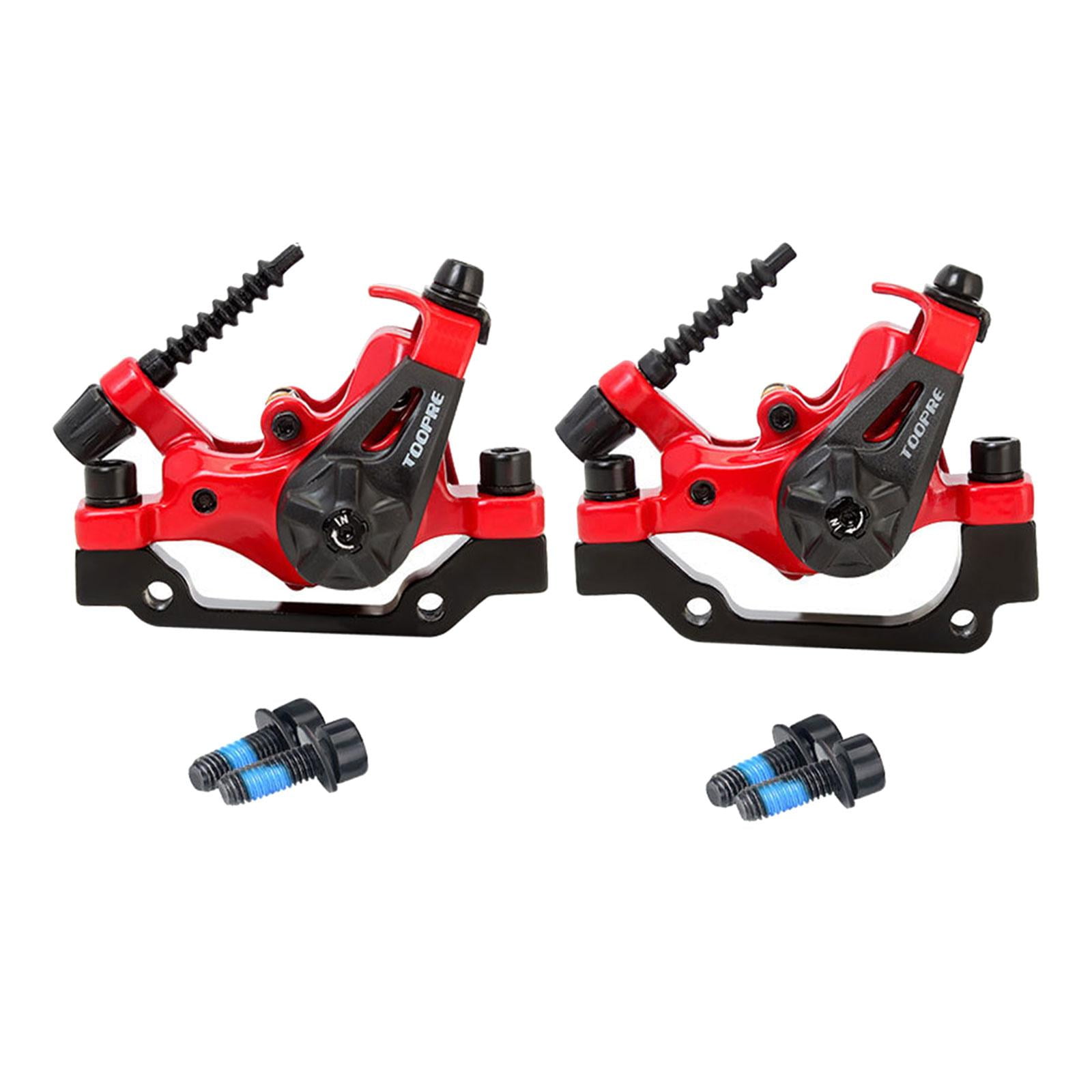 Magideal - Freno De Disco Para Bicicleta, Pinza De Freno De Disco, Freno De Tracción De Línea De Mantenimiento, Freno De Disco Para Bicicleta De Piñón Fijo, Bici Delantero Y Trasero