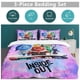 thumbnail image 5 of x193 Inside Out 2 Bed Duvet Cover Microfiber Bedding Sets 3D Printed Lightweight 3 Piece Comforter Sets, 1 Duvet Cover And 2 Pillow Shams for Kids Boys Girls 79"x90" jn193, 5 of 5