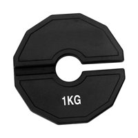 Magideal - Disco De Peso Fraccionario, Suministros De Gimnasio, Fácil De Almacenar Y Fácil De Colocar, Peso De Mancuerna, Disco De Cambio Pequeño Para Principian 1 Kilogramo