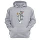 thumbnail image 1 of Polerón Canguro Tom Y Jerry Gris Claro Talla L Unisex, 1 of 2