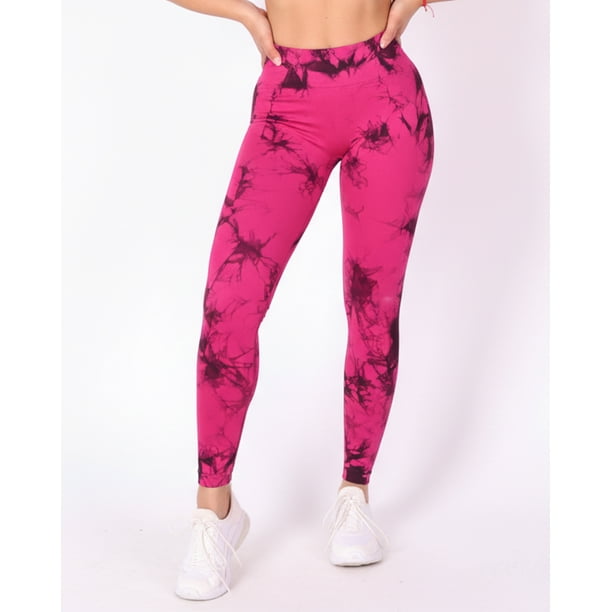 Calza Deportiva Mujer Tie Dye Levanta Cola