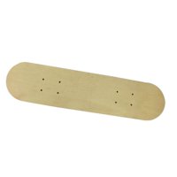 Magideal - Diy Vacío De La Cubierta De Skateboard Para Niños Cultura Residencial No Disponible Skateboard Accessy Skateboard Maple Deck Para Patinaje De Reemplaz 43Cmx13Cm