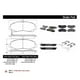 thumbnail image 1 of Pastillas Freno para auto POWERSTOP 17-1584, 1 of 3