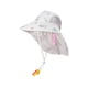 thumbnail image 1 of Sombrero de sol para niños, sombrero de playa, lindo sombrero de sol plegable, sombrero de pesca portátil con solapa para el cuello para viajes, activ Conejito beige, 1 of 5