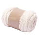 thumbnail image 3 of Hilo Grueso Grueso Tejido A Mano Hilo De Peso DIY Para Hacer Alfombras Tejer Beige Blanco, 3 of 5