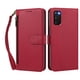 thumbnail image 1 of Funda Tipo Billetera para samsung galaxy S20 con Soporte y Bolsillo con Cierre Rojo, 1 of 1