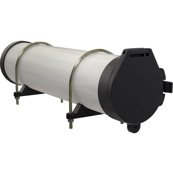 Kit de transporte de conductos Manram, PVC de 6 pulgadas de diámetro, negro