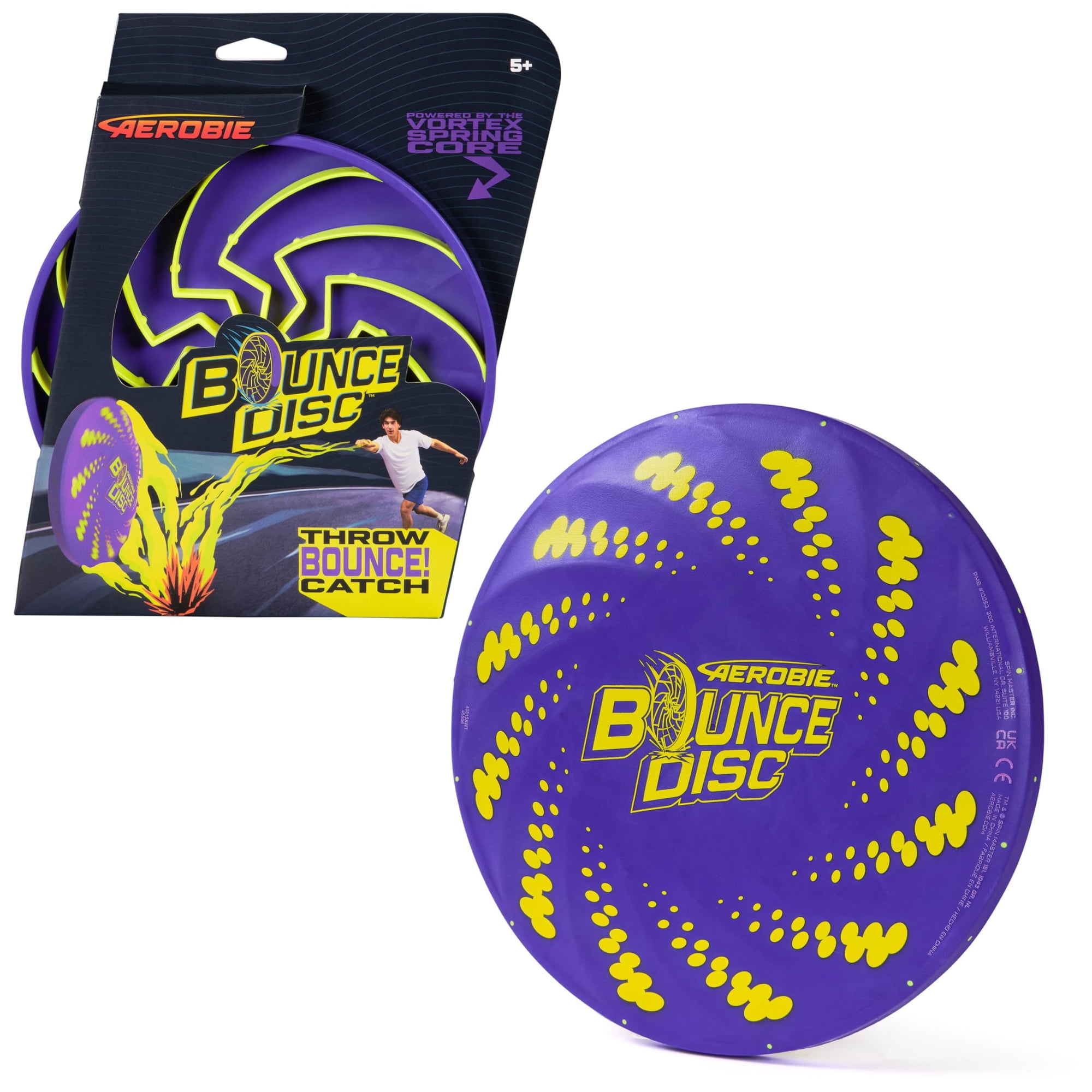 Throwing Disc Toy Aerobie Bounce Disc Para Niños Y Adultos