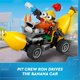 thumbnail image 3 of Juguete LEGO Despicable Me 4 Minions and Banana Car 75580, 3 of 6