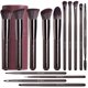 thumbnail image 1 of Brochas de Maquillaje BS-MALL 14 Piezas con Estuche de Viaje Incluido, 1 of 9