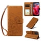 thumbnail image 1 of Funda Cartera para Motorola Moto E14 Perro Cachorro Grabado con Tarjetas Soporte Correa Marrón, 1 of 6
