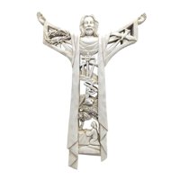 Bothyi - Estatua De Cristo Resucitado, Figuritas De Jesús, Colección De Fondo, Regalos, Escultura De Pared