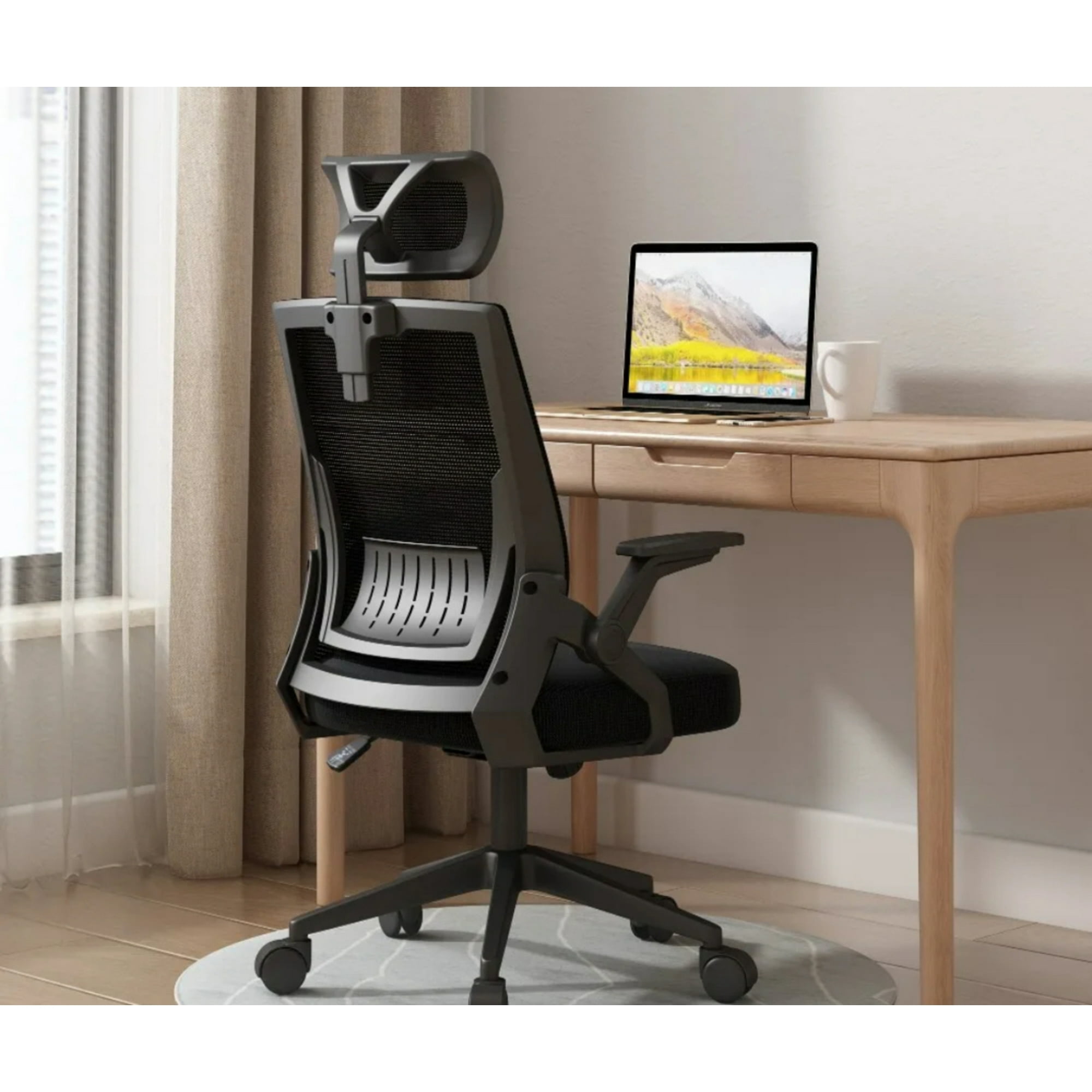 Modernismo - Silla De Oficina Ejecutiva Ergonomic Plus Negra