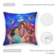 thumbnail image 5 of Jazmín Princesa de Aladdin Fundas de almohada de terciopelo con tema, regalos de funda de almohada, decoración para el hogar, cojín de lanzar, regalo de cumpleaños para fans y parejas.30*30cm., 5 of 6