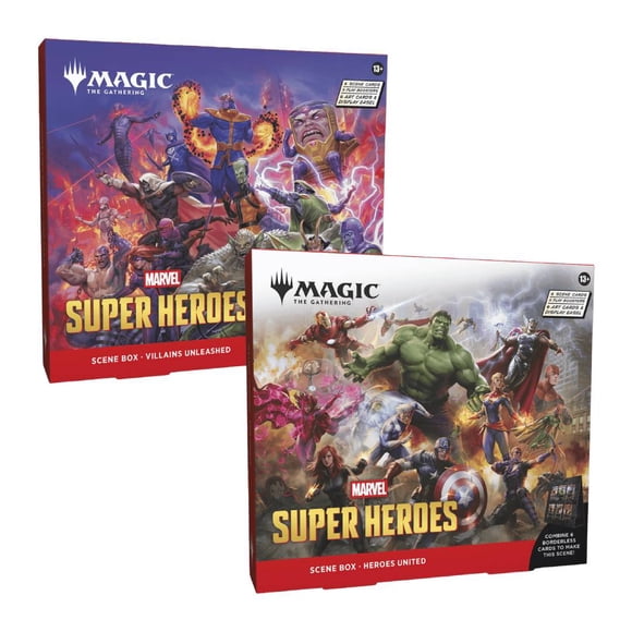 Magic The Gathering Marvel Super Heroes Scene Box