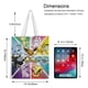 thumbnail image 5 of Eevee: Evoluciones Estéticas Bolso de tela con estampado de lienzo para mujer, bolsa de compras reutilizable y estética, con cremallera interior, regalo para mujer,40*45cm., 5 of 6