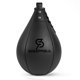 thumbnail image 1 of SAEEPABUL pera de velocidad de boxeo para adultos - saco de golpeo profesional de cuero sintético con vejiga de látex, equipo de entrenamiento ajustable para gimnasio en casa, color negro, 1 of 7