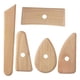 thumbnail image 4 of 5 Piezas de Varillas de Madera para Modelar Cerámica, Suministros de Bricolaje, Herramientas Versátiles para Recortar Arcilla para Principiantes Y Pro, 4 of 5
