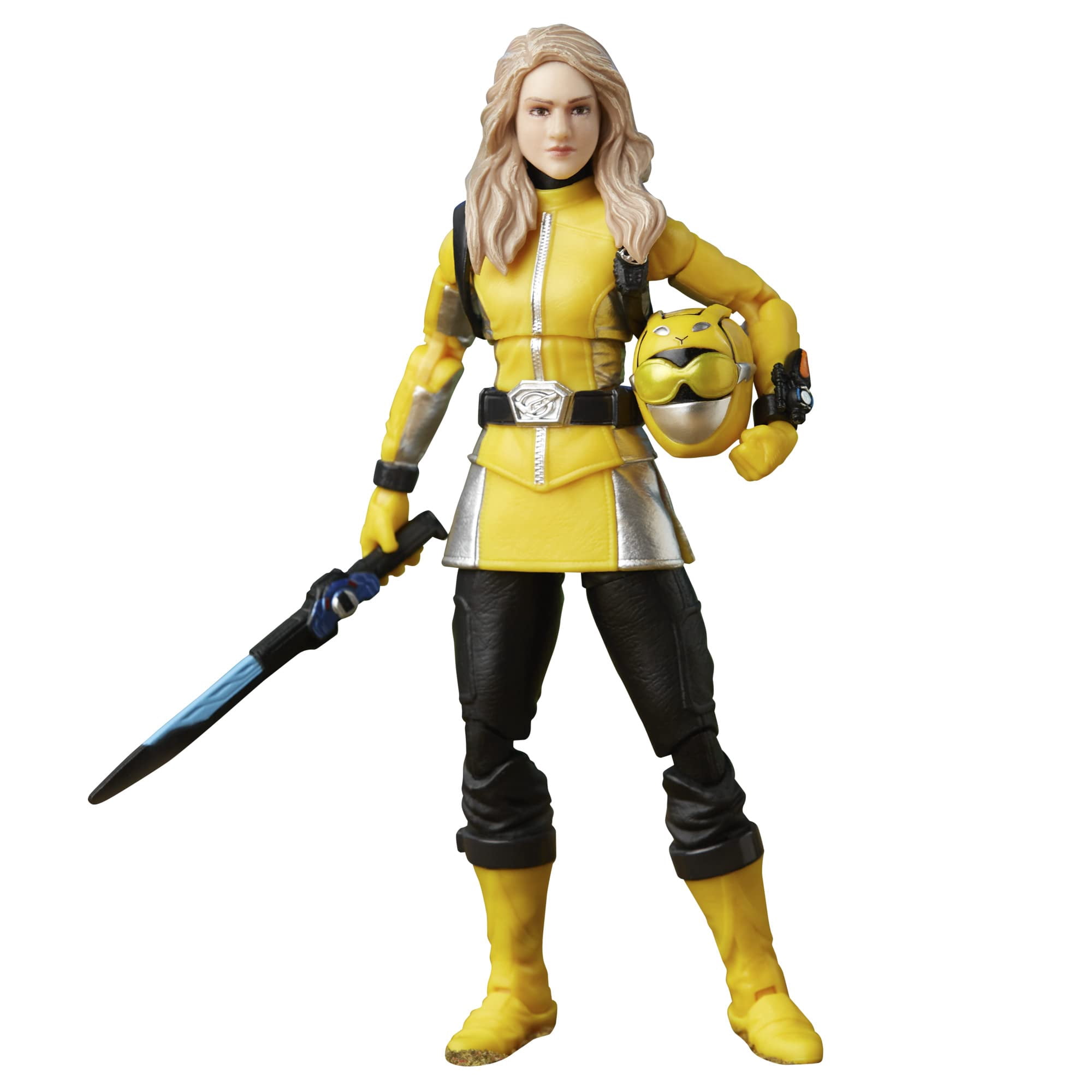Figura De Acción Power Rangers Lightning Collection Beast Morphers Yellow Ranger 15 Cm
