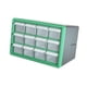 thumbnail image 4 of Caja De Almacenamiento De Hardware Con 12 Cajones, Armario Para Nueces, Joyería, Manualidades, Cuentas, 4 of 5